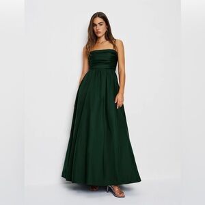 Reformation Kastoria Dress Green - Size 0